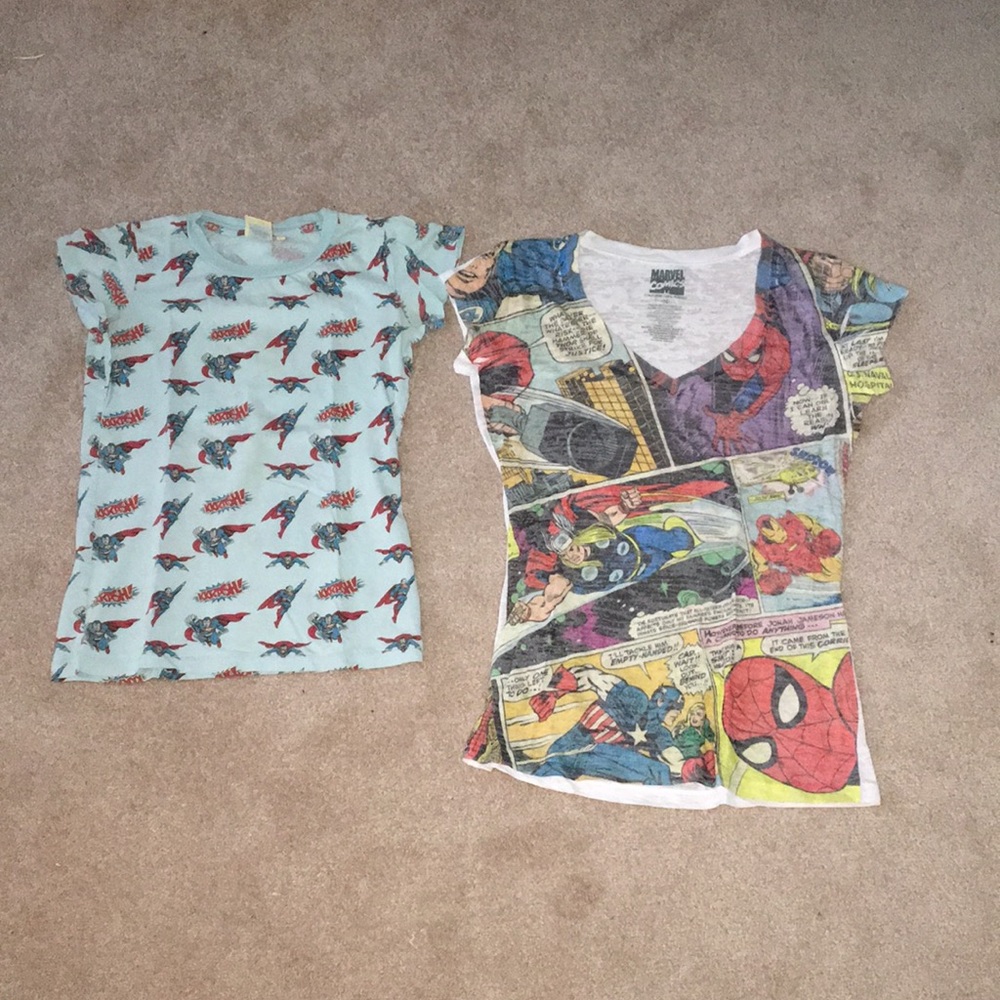 Super hero tees